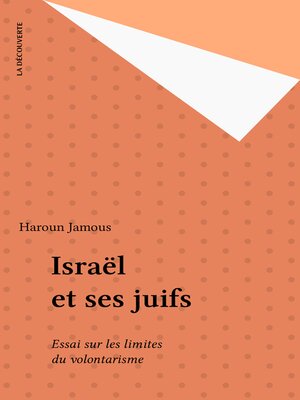cover image of Israël et ses juifs